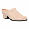L'AMOUR DES PIEDS WOMEN'S JIYA CLOG IN TAUPE SUEDE