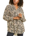 BEACHLUNCHLOUNGE LINDSEY PRINTED ECOVERO TOP