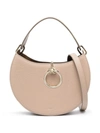 Chloé Arlene Ring-detail Tote Bag In Beige