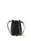 Chloé Marcie Small Leather Bucket Bag In Black
