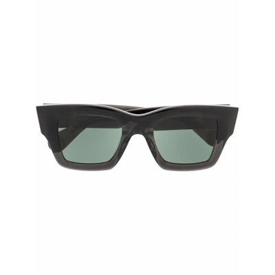 Jacquemus Baci Square Frame Sunglasses In Black