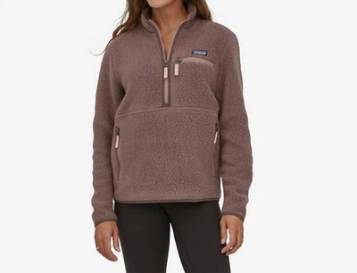 Patagonia Retro Pile Fleece Hoody Women's Shirt Dusky Brown