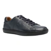 Bally Orivel Men's 6240301 Black Leather Sneaker In Blue