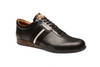 Bally Frenz Men's 6230483 Black Perforated Leather Sneakers