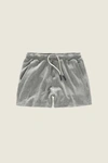 OAS GREY TERRY SHORTS IN 10-GREY