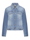 Stella Mccartney Giacca Di Jeans Falabella Lavaggio Chiaro Con Catena In Blue