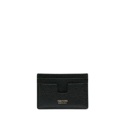 Tom Ford Small Leather Goods In Black
