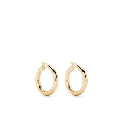 Tom Wood Classic Hoop Earrings In Gold