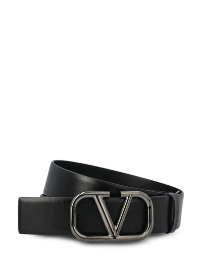 Valentino Garavani Belts In Black