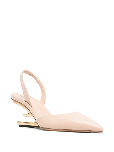Fendi Heeled Shoes In Pink