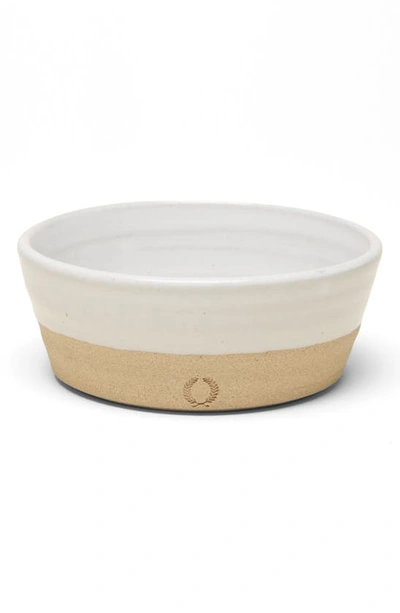 Farmhouse Pottery Silo Bowl In Open White