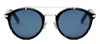 Dior Blacksuit R7u 20b0 Dm40111u 52v Round Sunglasses