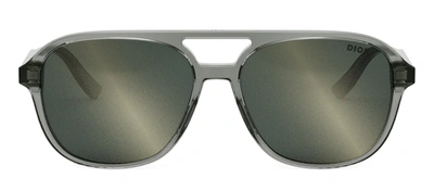 Dior In N1i 45a7 Dm40114i 20c Navigator Sunglasses In Gray