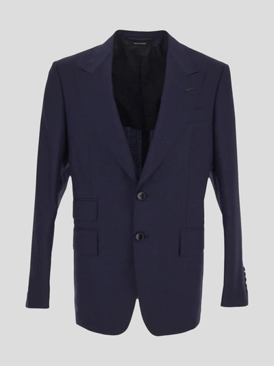 Tom Ford Suit In Midnightbleu