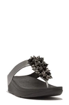 FITFLOP FINO BAUBLE BEAD FLIP FLOP