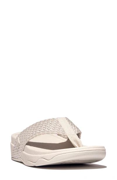 Fitflop ™ Surfa™ Flip Flop In Stone Beige Mix