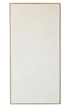 Ginger Birch Studio Abstract Canvas Framed Wall Art In White