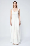 Jonathan Simkhai Darina Dress In Ivory