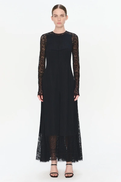 Jonathan Simkhai Brinda Gown In Black