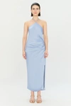 Jonathan Simkhai Hansel Gown In Marina Blue