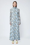 Simkhai Ailey Dress In Marina Blue