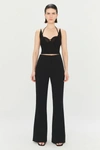 Jonathan Simkhai Serifina Top In Black