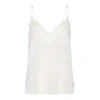 Zadig & Voltaire Zadig&voltaire White Cotton Silk Christy Top In Beige