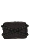 ALEXANDER MCQUEEN HARNESS CAMERA BAG CROSSBODY BAGS BLACK