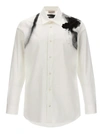 Alexander Mcqueen Cut-out Harness Long-sleeved Shirt