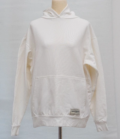 Pre-owned Giving The  Movement White Hoodie