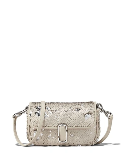 Marc Jacobs The Mini Bag In Cream/silver