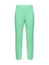Pinko Pressed-crease Tapered-leg Trousers In Mazzolino
