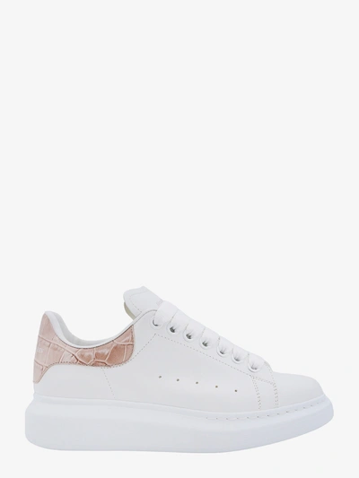 Alexander Mcqueen Woman Sneakers Oversize Woman White Sneakers In Multi-colored