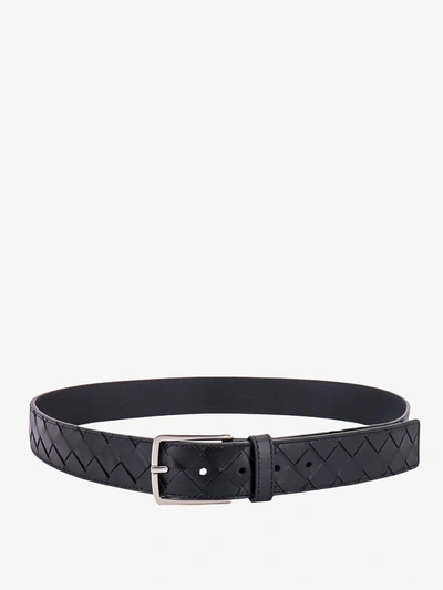 Bottega Veneta Man Belt Man Black Belts