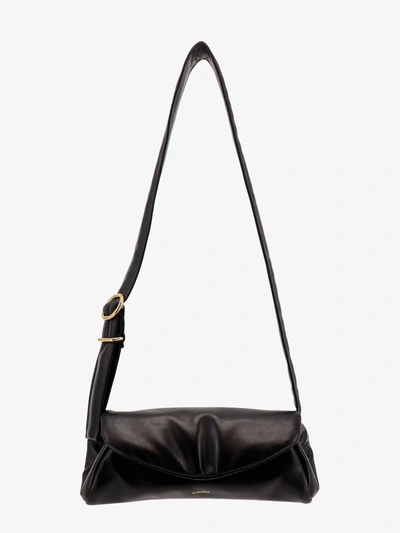 Jil Sander Woman Cannolo Woman Black Shoulder Bags