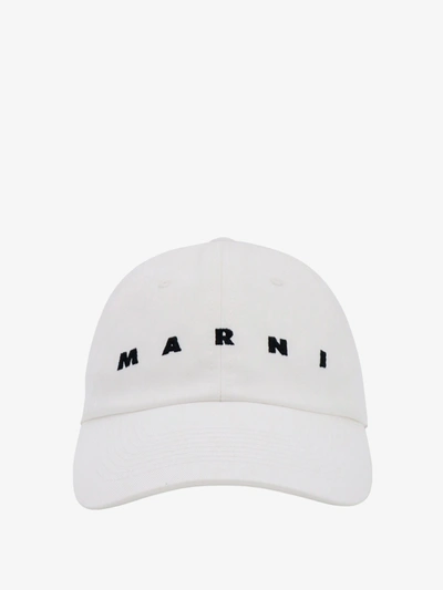 Marni Man Hat Man White Hats