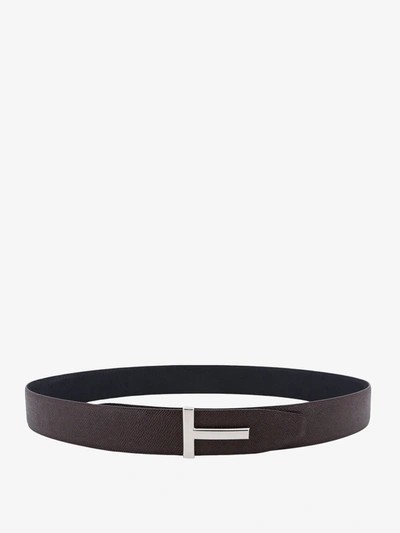 Tom Ford Man Belt Man Brown Belts