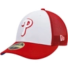 New Era White/red Philadelphia Phillies 2023 On-field Batting Practice Low Profile 59fifty Fitted Ha In White