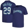 NIKE YOUTH NIKE CAL RALEIGH NAVY SEATTLE MARINERS PLAYER NAME & NUMBER T-SHIRT
