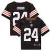 NIKE INFANT NIKE NICK CHUBB BROWN CLEVELAND BROWNS GAME JERSEY
