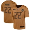 NIKE YOUTH NIKE DERRICK HENRY BROWN TENNESSEE TITANS 2023 SALUTE TO SERVICE LIMITED JERSEY