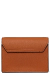 MCM MINI LAURETOS LEATHER CARD CASE