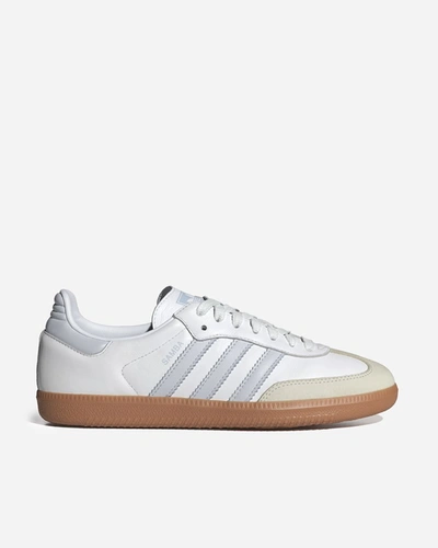 Adidas Originals Samba È¿�åš¨éž‹ Â€“ White & Halo Blue