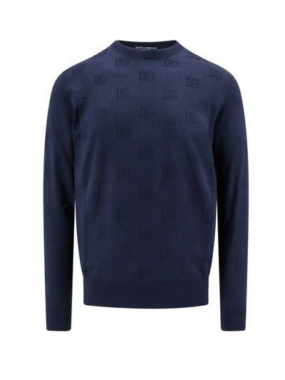 Dolce & Gabbana Sweater In Blue