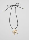 OTHER STORIES STARFISH CORD NECKLACE