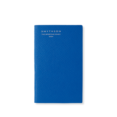 Smythson 2024 Sporting Weekly Agenda In Panama In Lapis