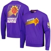 Mitchell & Ness Men's  Purple Phoenix Suns Hardwood Classics There And Back Pullover Sweatshirt In Purple