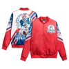 CHALK LINE CHALK LINE RED NEW ENGLAND PATRIOTS FANIMATION SATIN FULL-SNAP JACKET