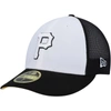 New Era White/black Pittsburgh Pirates 2023 On-field Batting Practice Low Profile 59fifty Fitted Hat In White