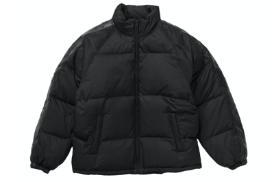 Pre-owned Supreme Star Sleeve Down Puffer Jacket Black